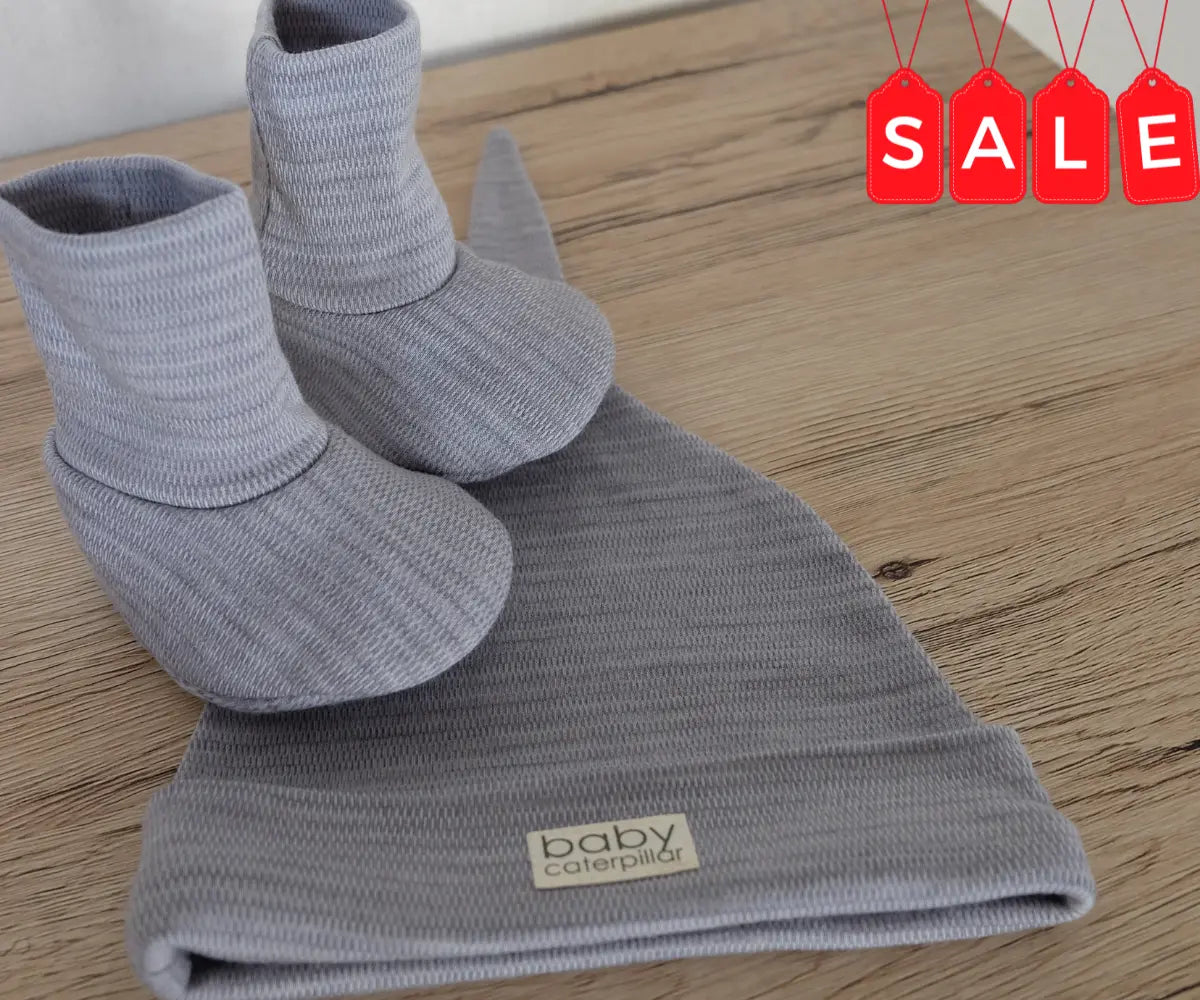 SALE | Merino Beanie & Booties Set free shipping on all NZ order over $75
