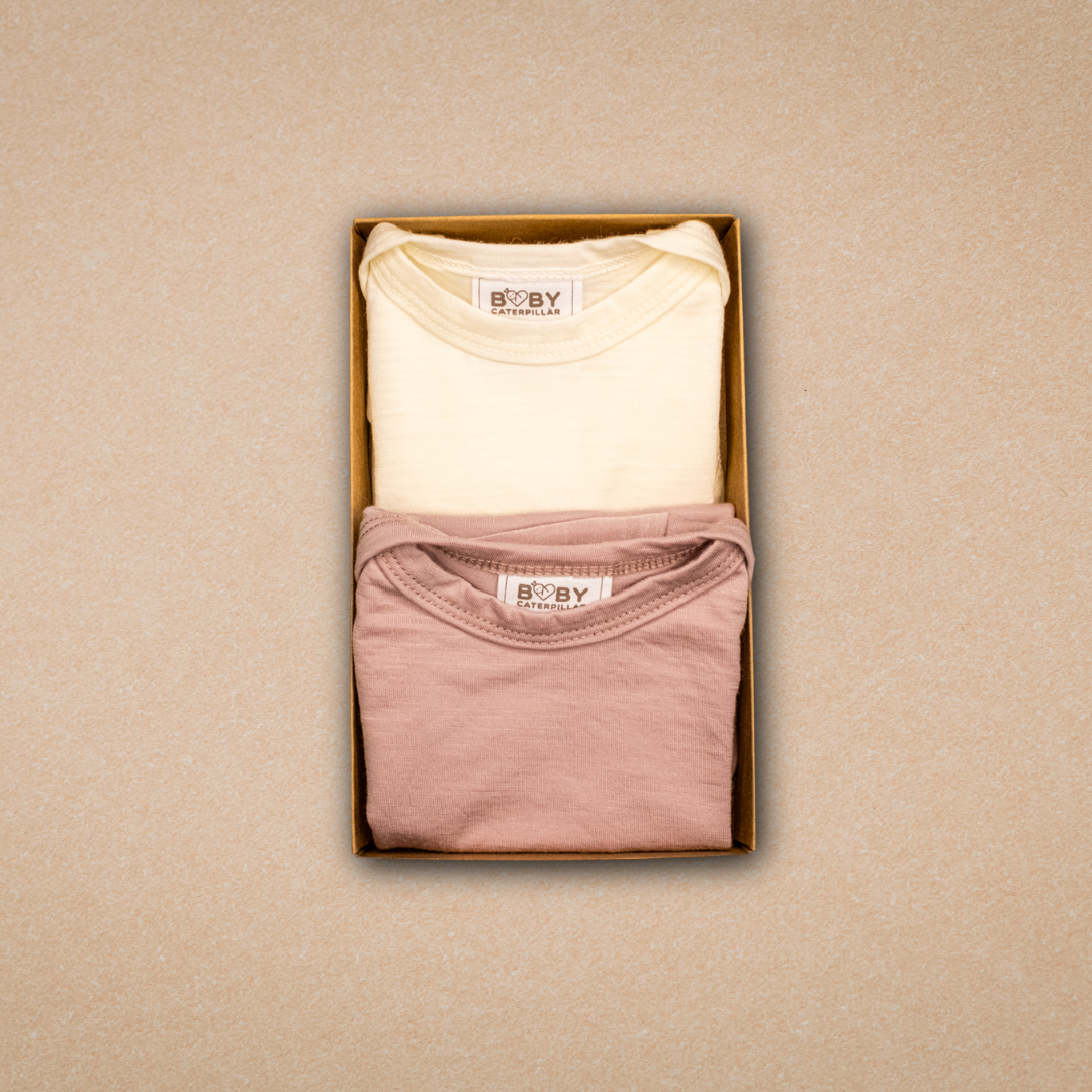 Merino Long-Sleeve Bodysuit - 2 Pack