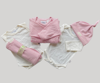 Baby Caterpillar Hospital Bundle Soft Pink Summer