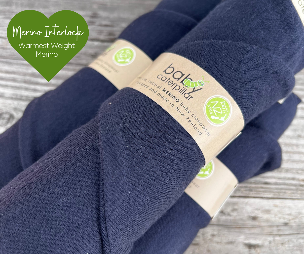 Merino Babywear | Wrap/Swaddle & Nightie & Beanie Set