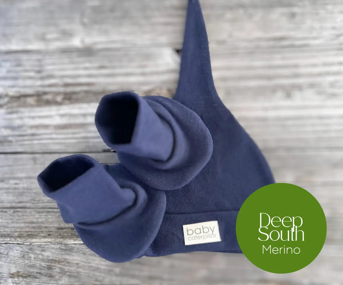 SALE | Merino Beanie & Booties Set free shipping on all NZ order over $75