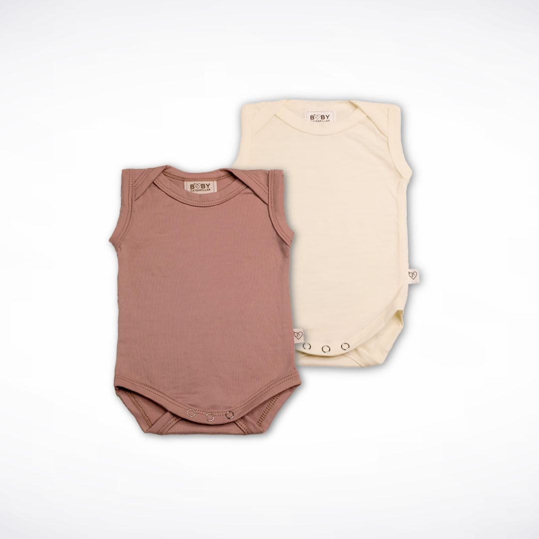 Merino Singlet Bodysuit 2 Pack
