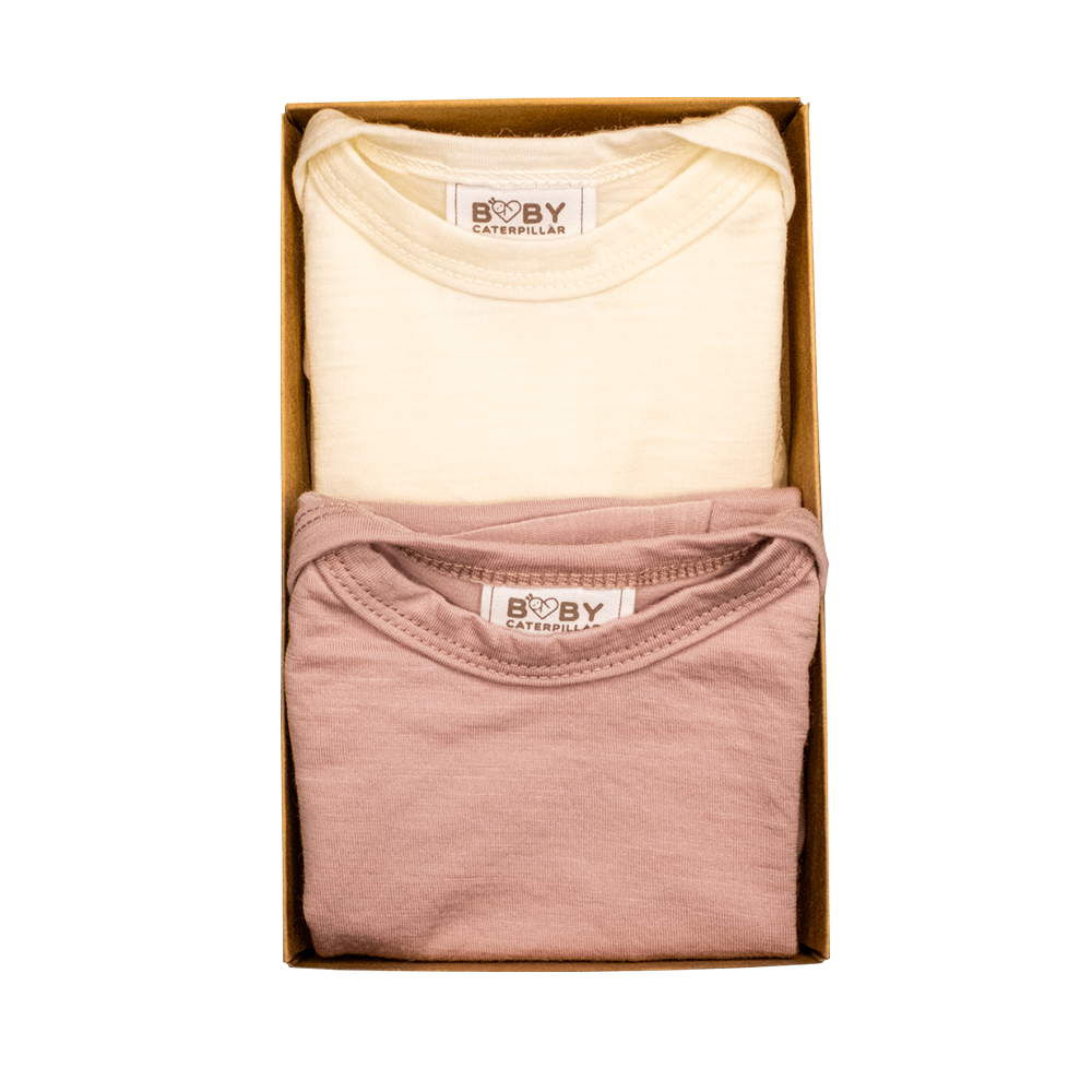 Merino Long - Sleeve Bodysuit 2 Pack